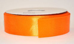 Oranža auduma lenta 2,5cm x22m (AL4.3)