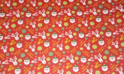 Sarkans Ziemassvētku papīrs 50x75 cm (DP2.44)