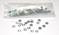 Varavīksnes hotfix kristāli 4 mm; 100 gb. (HF2)