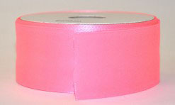 Spilgti rozā auduma lenta 4cm x22m (AL5.22)