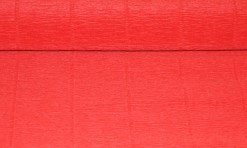 Spilgti sarkans kreppapīrs 0,5x2,5 m (580)