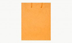Gaiši oranžs papīra dāvanu maisiņš 15x12x6 cm (DMV1.4)