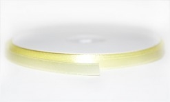 Krēmkrāsas auduma lenta (dzeltenīga) 6mm x22m (876)