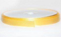 Gaiši dzeltena auduma lenta 6mm x22m (875)