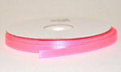 Spilgti rozā auduma lenta 6mm x22m (864)