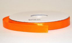 Oranža auduma lenta 9mm x22m (695)